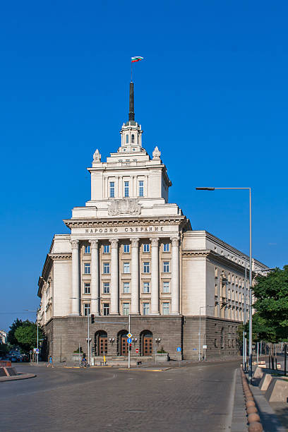 istock Independence square and governmental buildings, Sofia, Bulgaria 532122388