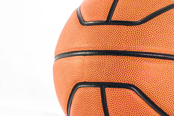 istock Basketball on a white background 532124884