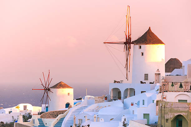 istock Oia at sunset, Santorini, Greece 532126310