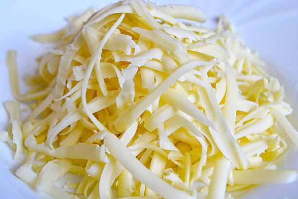 istock Grated cheese on the plate 532126466