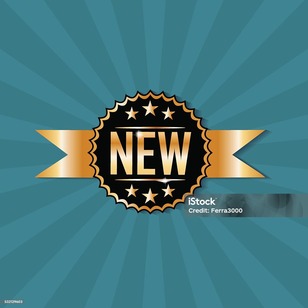 Vector New Label Design New Label Stock Illustration - Download Image Now - 2015, Agreement ...