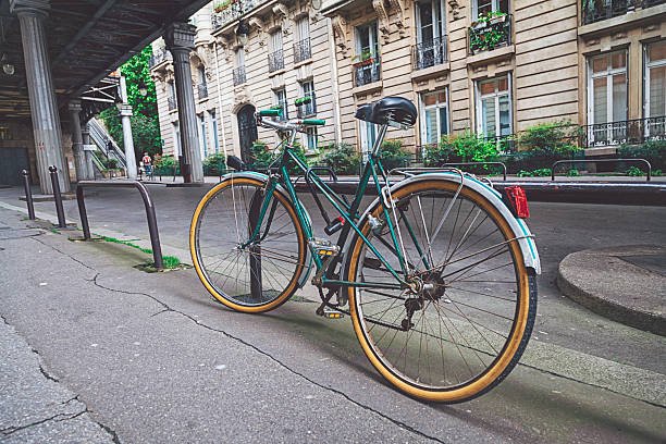 istock Bicycle in Paris Street 532131774