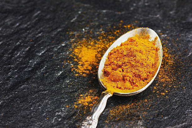 istock curcuma or ground turmeric in silver vintage spoon 532133437