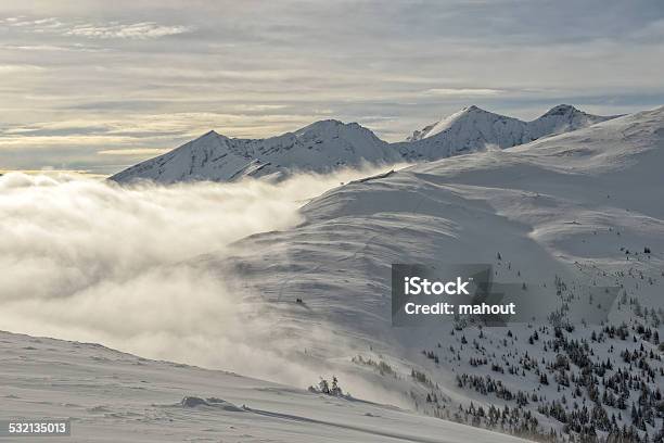 Mountain Landscape In Austrian Alps Stock Photo - Download Image Now - 2015, Austria, Back Country Skiing