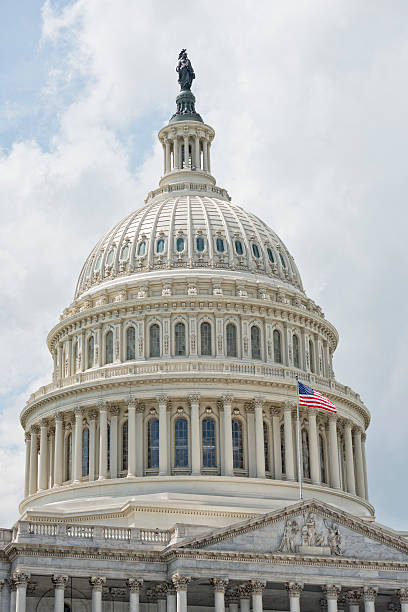 istock Washington DC Capitol dome detail 532135237