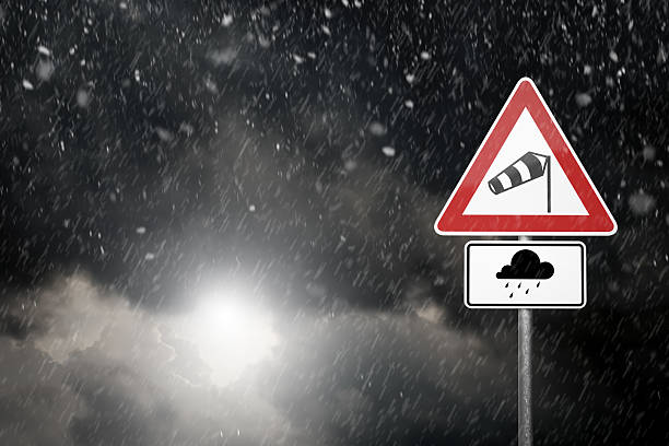 istock Bad Weather - Caution - Risk of Storm and Heavy Rain 532135759