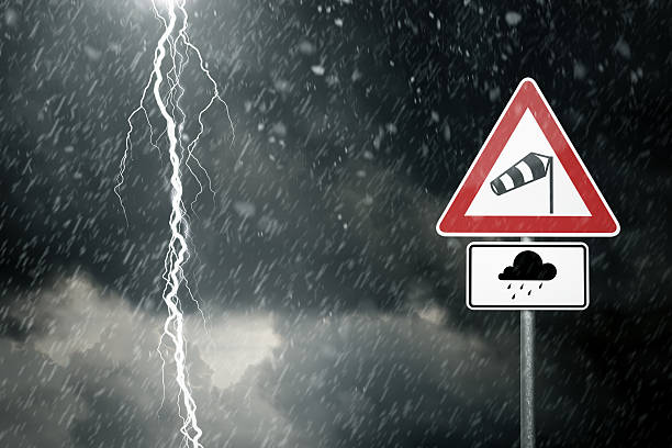 istock Bad Weather - Caution - Risk of Storm and Thunderstorms 532135767
