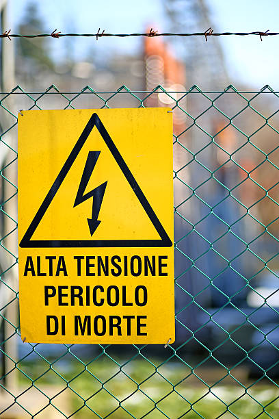 istock signboard of danger high voltage in power plant 532147715