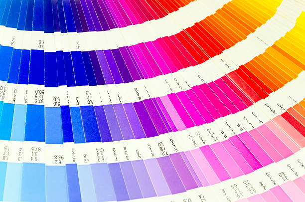 istock color guide swatch - for designers and printers 532150353