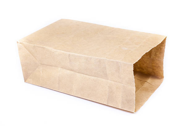 istock brown paper bag on white background 532152897