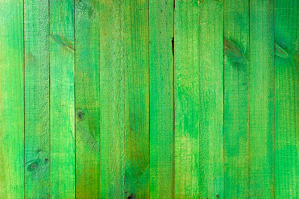 istock Old green wooden board background. 532153943