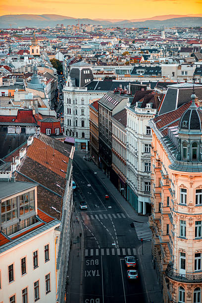 istock Vienna cityscape in Austria 532163618