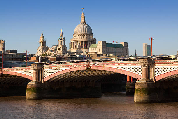 istock St Paul's Cathedral, River Thames, Blackfriars Bridge and London Skyline. 532163922