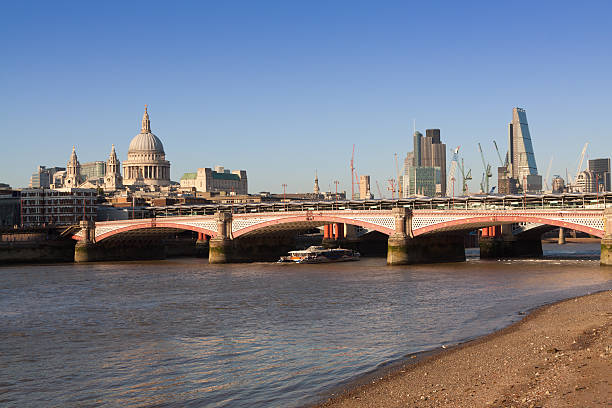istock St Paul's Cathedral, River Thames, Blackfriars Bridge and London Skyline. 532164066