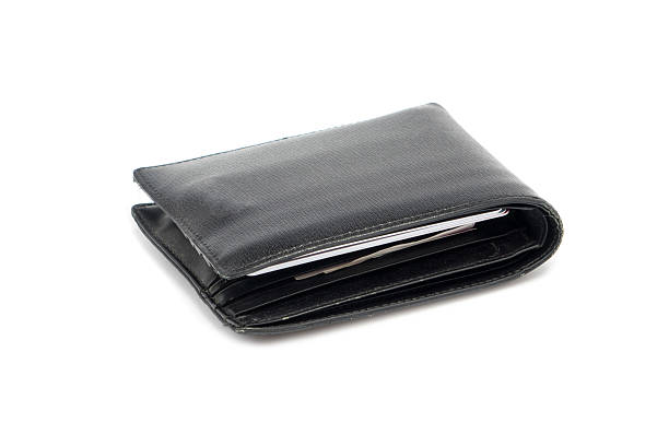 istock Wallet with money on white background 532164474