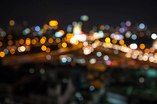 istock Background blur bokeh in the streets 532164556