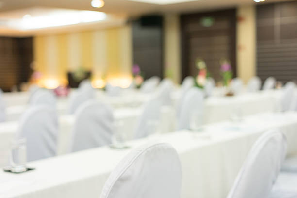 istock Blur meeting room with bokeh background 532165416