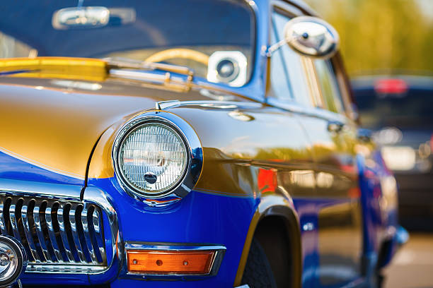 istock Close-up of vintage car 532165736