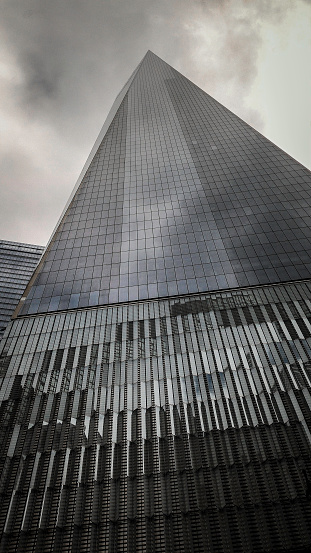 Pointed skyscraper in New York City
