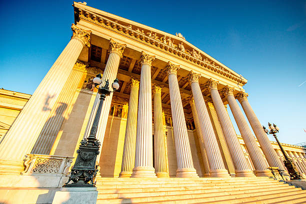istock Austrian parliament building in Vienna 532166190
