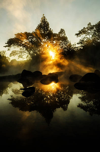 istock background blur light morning with the mist 532167456