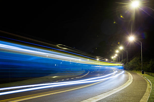 istock Motion blur at night in Cape Town. 532167735