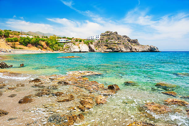 istock Beautiful beach with clear turquoise water 532169452