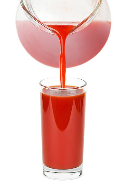 istock Glass of tomato juice 532173335