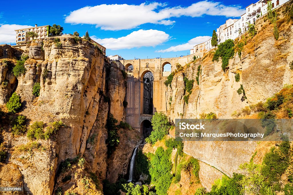 Vieille ville de Ronda, Málaga, Espagne - Photo de Ronda libre de droits