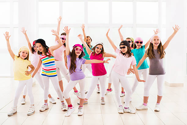 istock Happy little hip hop dancers. 532174849