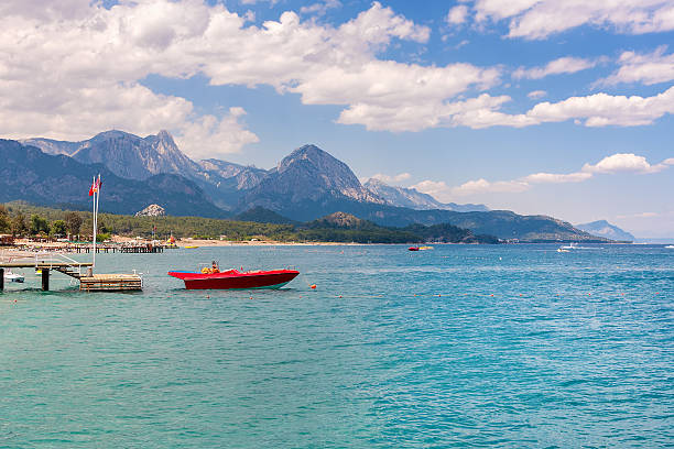 istock View of coastline and mountains in Turkey. 532177652