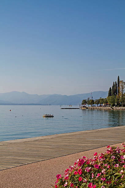 istock Lungolago - way at lake Garda 532180054