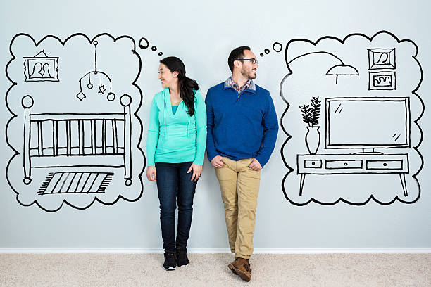 istock Couple dream about life in their new home 532181204