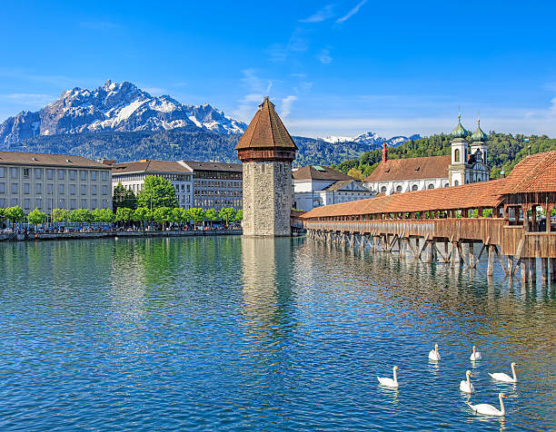 istock Reuss river in Lucerne, Switzerland 532182668