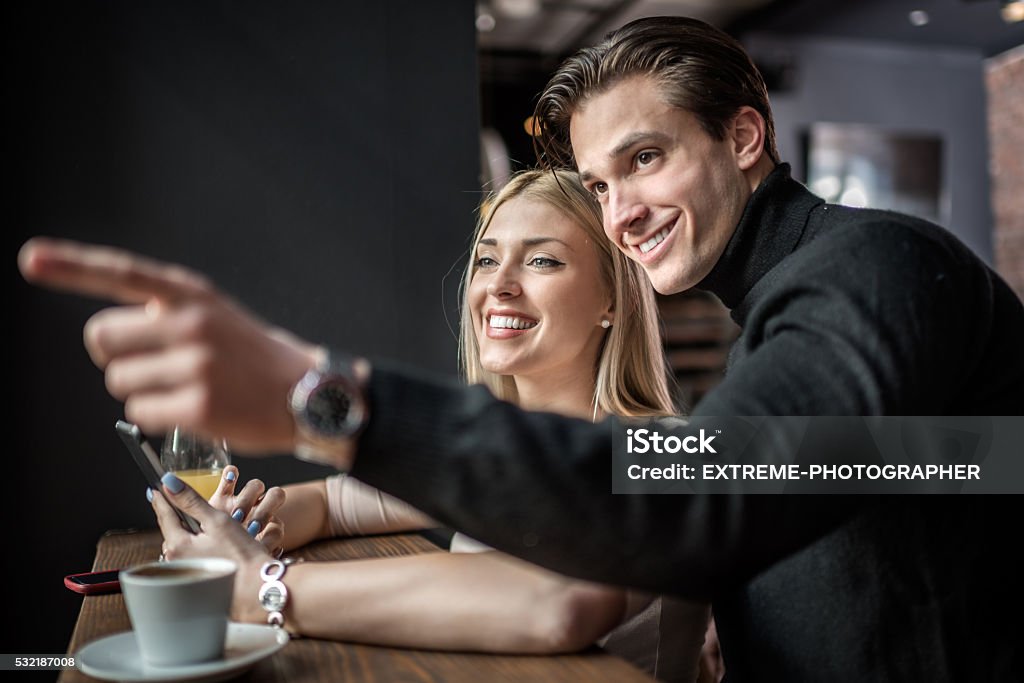 There Point Out Man Pointing Out Stock Photo - Download Image Now - Adult, Beautiful ...