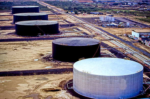istock Oil Industry Storage Tanks 532187650
