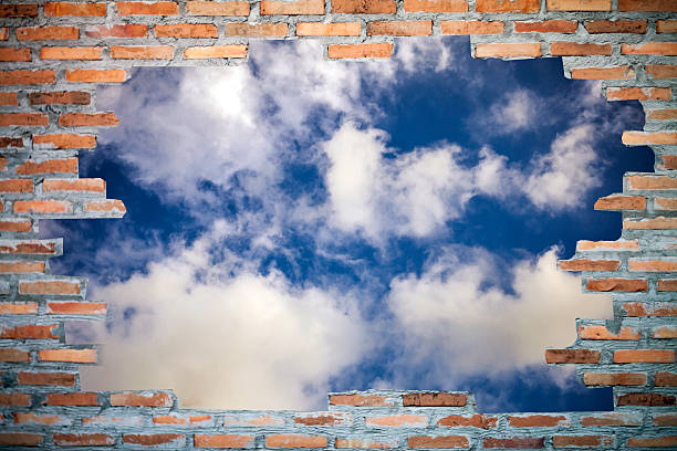 istock clouds and the blue sky outside the Walls 532188487