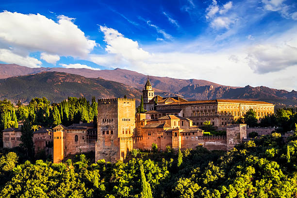 istock Ancient arabic fortress of Alhambra, Granada, Spain. 532188731