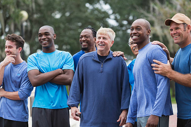 istock Multi-ethnic group of men standing outdoors 532189003