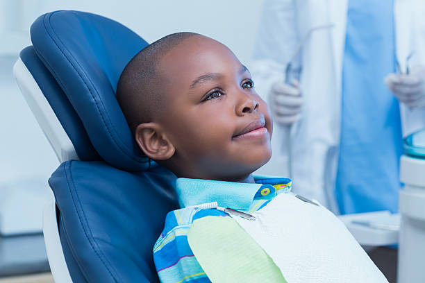 istock Boy waiting for a dental exam 532189593