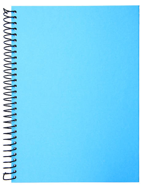 スパイラルノート型 - spiral notebook spiral ring binder blank ストックフォトと画像