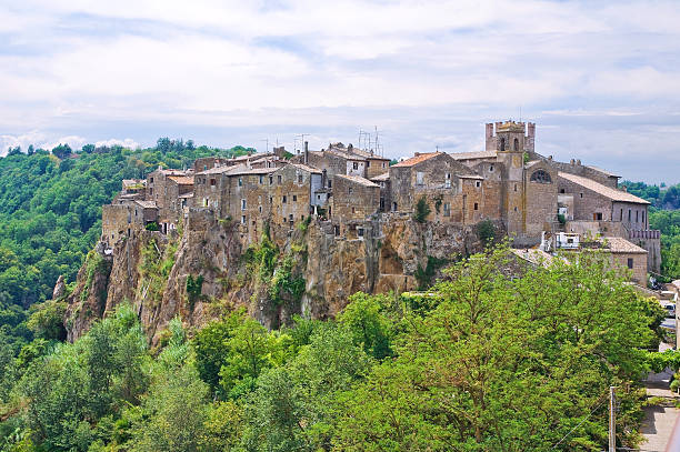 istock Panoramic view of Calcata. Lazio. Italy. 532203099