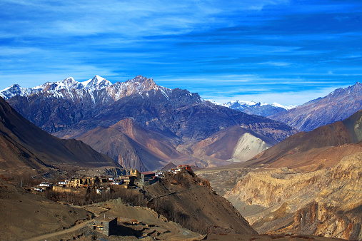 Jarkot village in Mustang district, Annapurna conservation area, Nepal