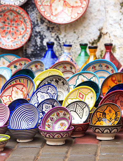 istock Traditional ceramic pottery in Morocco 532219415