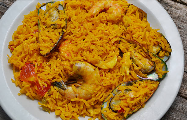 istock paella seafood dish 532221915