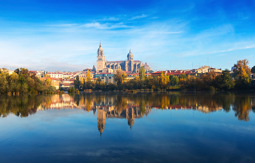 Salamanca con río Tormes photo
