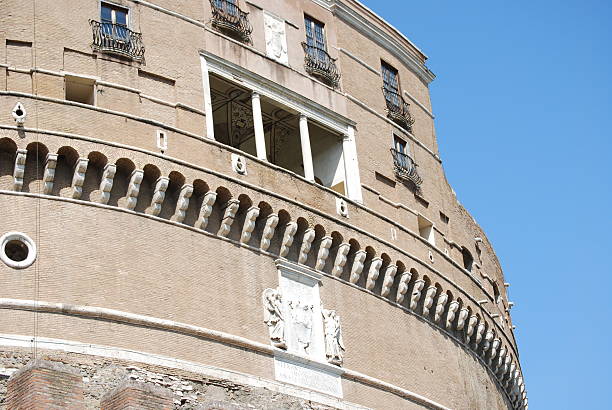View of Castel Sant Angelo in Rome, Italy