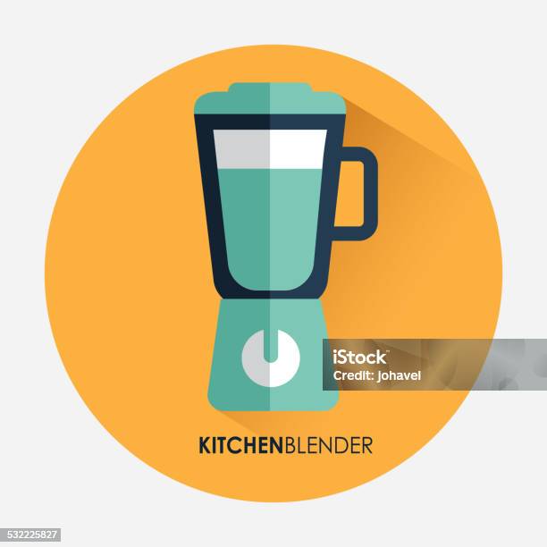 Home Appliance Stock Illustration - Download Image Now - 2015, Appliance, Blender