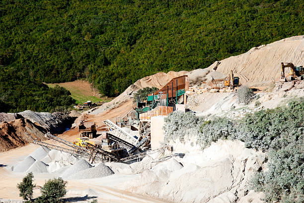 quarry 불활성 물질 - seismologist 뉴스 사진 이미지