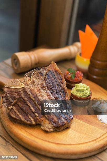 Tbone Steak Stock Photo - Download Image Now - 2015, Appetizer, Baked